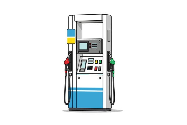 Modern,Automated,Fuel,Dispenser,For,Efficient,Vehicle,Refueling,Services,At